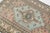 Textile Vintage Turkish Area Rug, Soft Pink and Blue, Handwoven Wool For Sale - Image 7 of 10