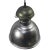 French vintage industrial street lamp Silver aluminium with metal top E27/E26. Up to 250V (Europe/UK Standard).The wiring...