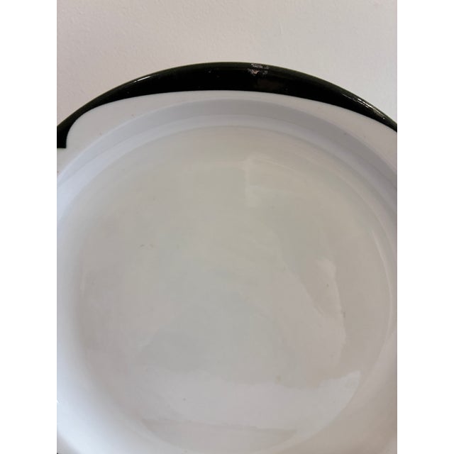 Vintage McNicol China Green Rim Restaurant Ware Plates, Set of 3 For Sale - Image 4 of 13
