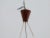 Teak and Jute Cord Pendant Cascade Lamp from Temde, 1960s For Sale - Image 4 of 12