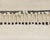 Typographic Hand-Knotted Wool Runner | 7'9" X 2'9" | One of a Kind For Sale - Image 4 of 5