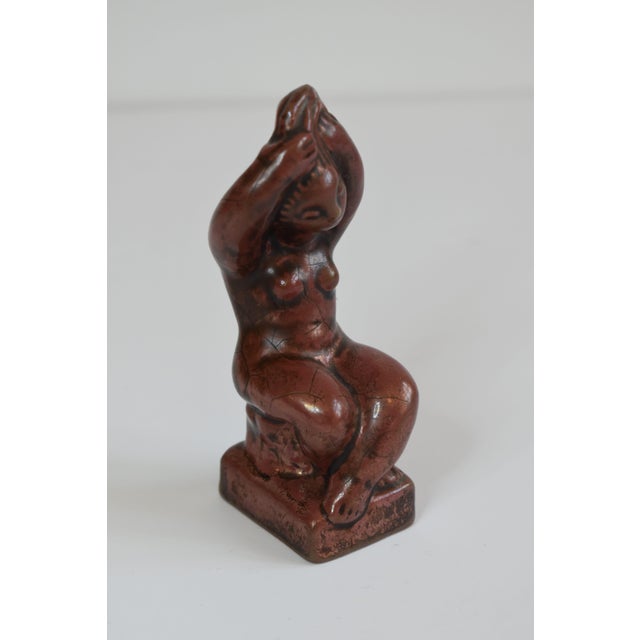 1940s Woman Figure by Gertrud Kudielka for L. Hjorth Fabrikken For Sale - Image 5 of 7
