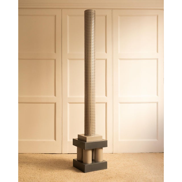 Gray Floor Lamp by Matteo Thun, 1980s For Sale - Image 8 of 12