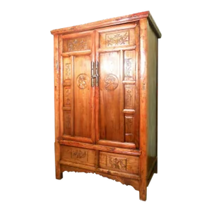 Early 19th Century Antique Chinese Carved Cabinet
