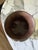 Mid-20th Century Mexican Hammered Copper Gourd Vessel / Vase For Sale - Image 12 of 18