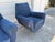 1950s Pair of Italian Modern Gio Ponti Inspired Lounge Chairs For Sale - Image 9 of 14