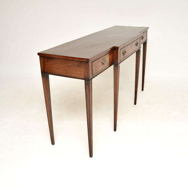 Large Antique Georgian Console Table, 1790s For Sale - Image 3 of 14