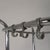 Black Freestanding Coat Rack with 4 Tubes and 12 Hooks from Tubax, 1950s For Sale - Image 8 of 18