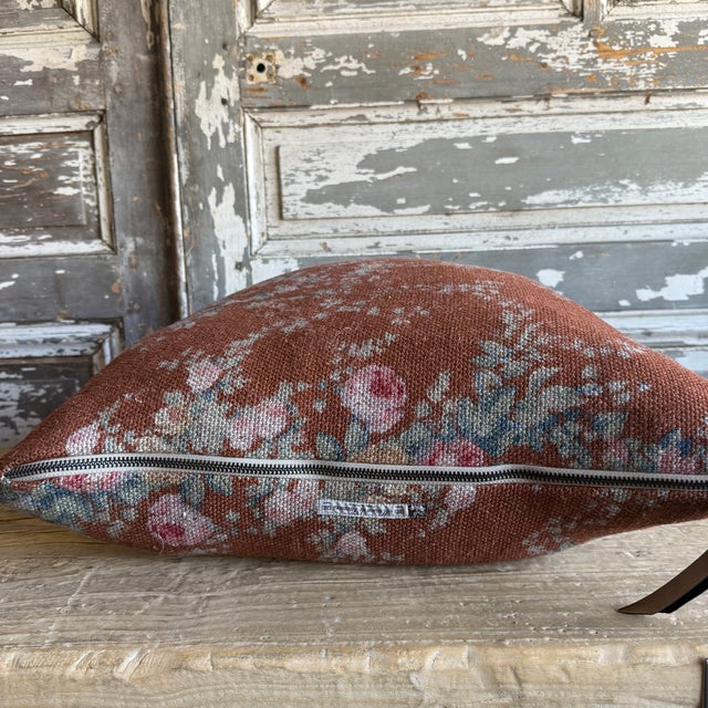 2020s French Linen Accent Cover– Pompadour Argile 20 For Sale - Image 5 of 7