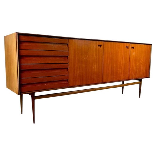 Vintage Scandinavian Teak Sideboard, 1960s For Sale - Image 10 of 10