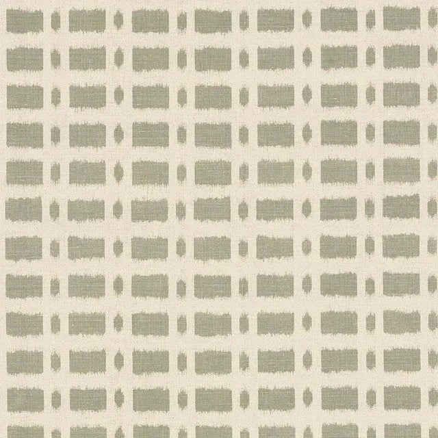 Townline Road is a handsome, graphic pattern with a loose, painterly quality. Woven in England, the natural linen ground...