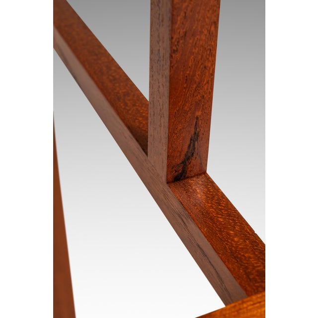 Danish Mid-Century Modern Coffee Table in Solid Teak W/ Glass Top Attributed to Henning Nørgaard for Komfort of Denmark, C. 1960's For Sale - Image 13 of 14