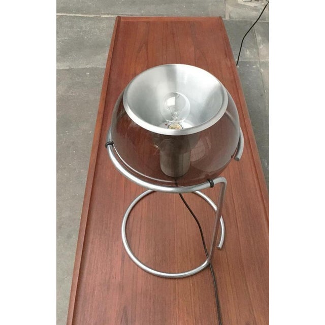 Mid-Century Dutch Space Age Ball Table Lamp from Gepo, 1960s For Sale - Image 4 of 17