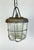 Gray Industrial Cast Iron Cage Pendant Light from Polam, 1960s For Sale - Image 8 of 13
