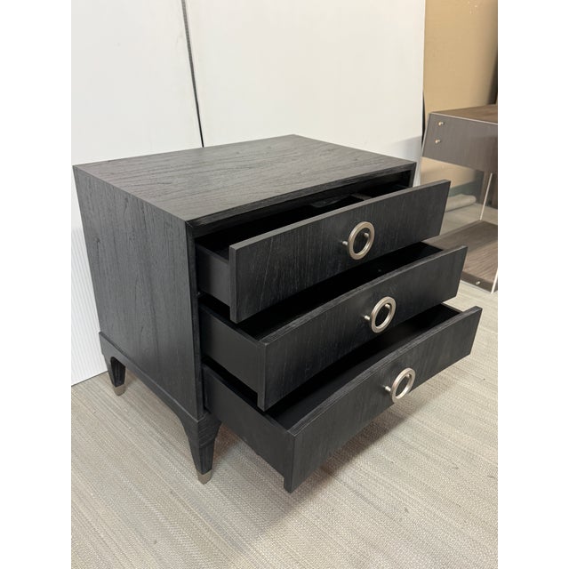 Brownstone Atherton Nightstand, Deep Onyx For Sale - Image 4 of 12