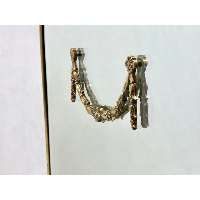 Louis XVI Style Table Mirror in Brass For Sale - Image 13 of 17