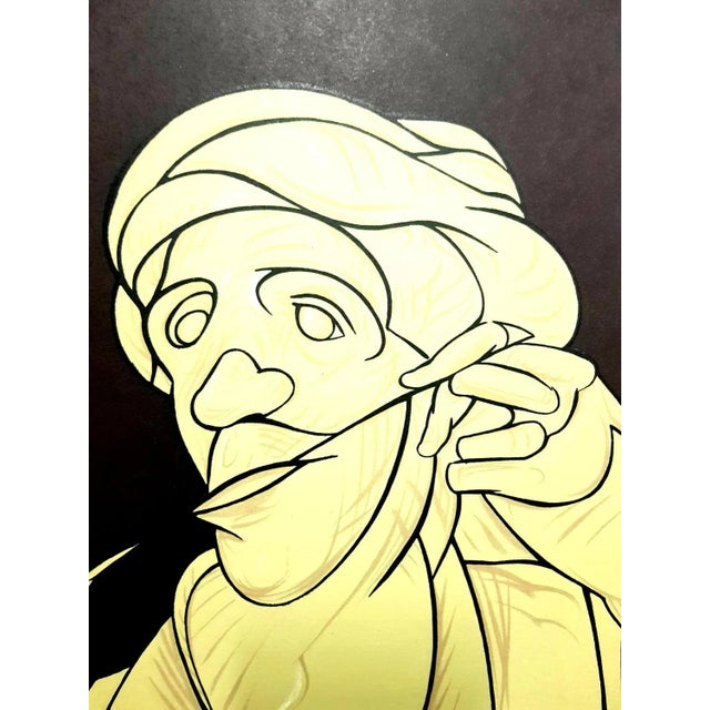 Valerio Adami - Original Lithograph 1976 For Sale - Image 3 of 8