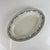 Blue Oval Earthenware Platter with Lauriers Pattern from Moulins des Loups, 1900s For Sale - Image 8 of 8
