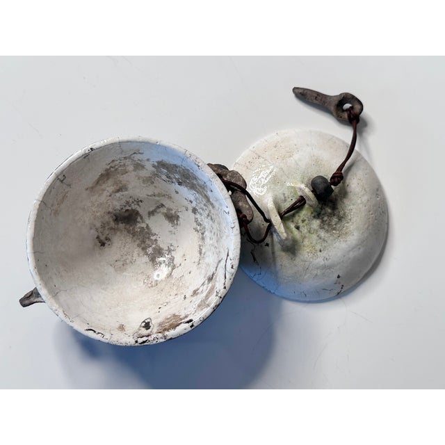 1980s Small Handmade Raku Studio Ceramic Lidded Box, Germany, 1980s For Sale - Image 5 of 17