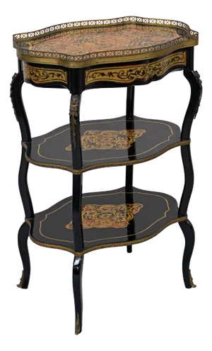 Napoleon III Style Shelf with Boulle Inlays, 1970s