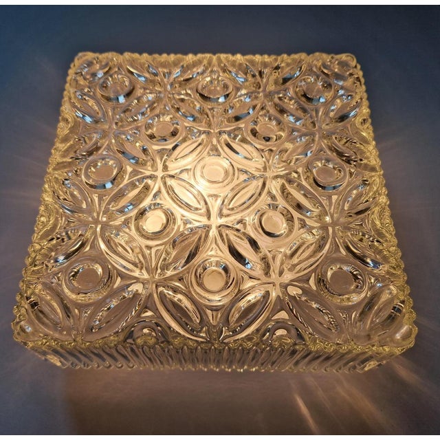 Mid-Century Flush Mount, Ceiling or Wall Lamp, Germany, 1970s For Sale - Image 10 of 14