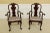 Queen Anne Set of 8 Stickley Mahogany Philadelphia Queen Anne Style Dining Room Chairs For Sale - Image 3 of 13