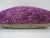 Contemporary Turkish Handmade Purple Pillow Cover For Sale - Image 3 of 4