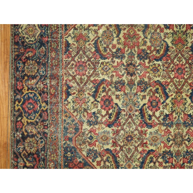 Early 20th Century Antique Farahan - 3'11" x 6' For Sale - Image 5 of 6