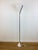 Metal Vintage 1960s Mid Century Modern Memphis Style White & Chrome Torchiere Floor Lamp For Sale - Image 7 of 7