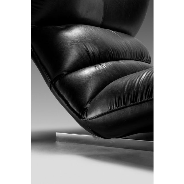 Canestrari Lounge Chair by Vittorio Varo for 1P, Italy, 1970s For Sale - Image 4 of 11