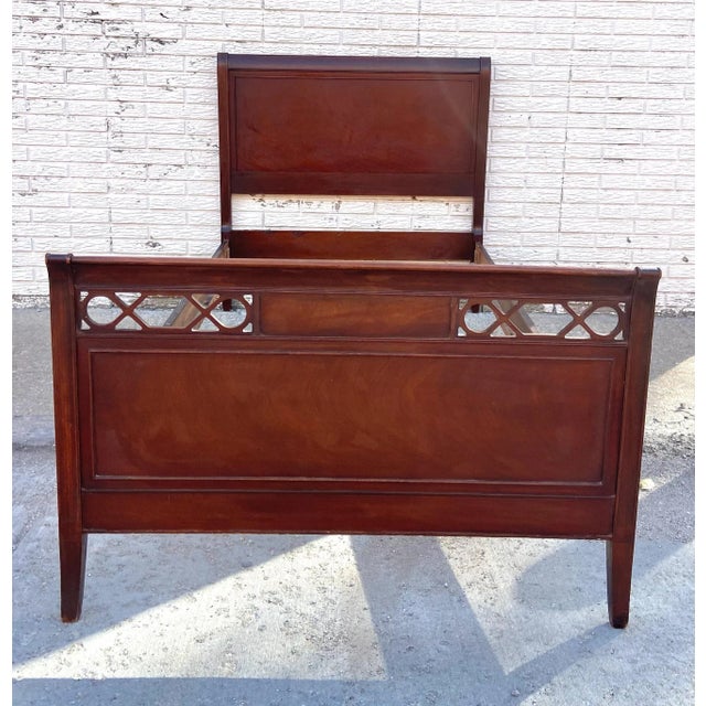 Twin Size Sleigh Bed Frame Chairish