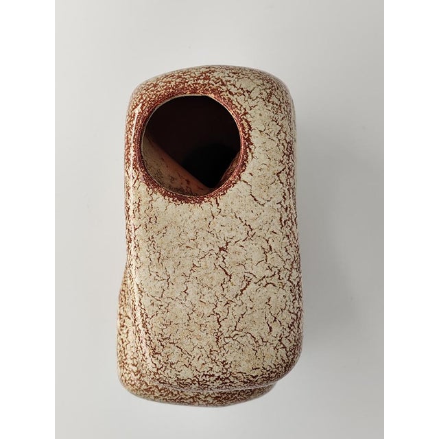 1960s Abstract Vase by Roberto Rigon for Bertoncello Ceramic, Italy, 1960s For Sale - Image 5 of 7