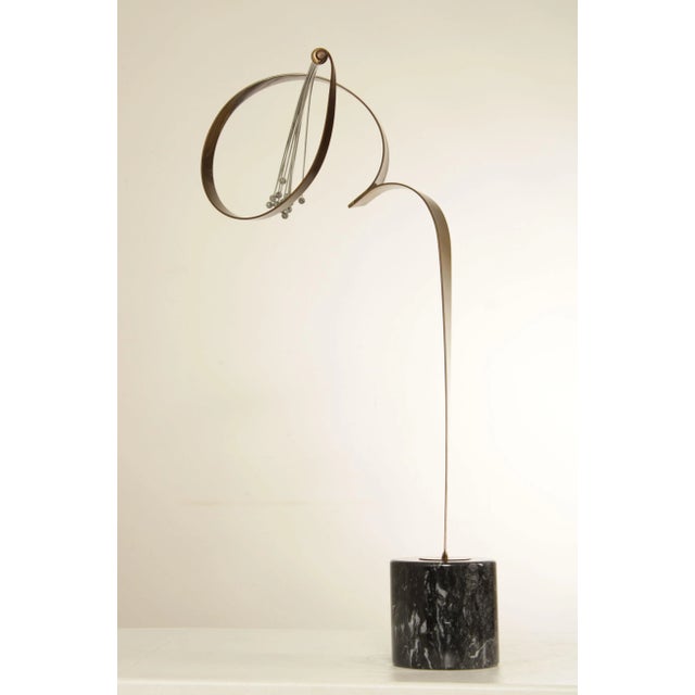 Artisan House Curtis Jere Mid Century Modern Abstract Brass Sculpture For Sale - Image 4 of 13