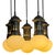 Late 20th Century American Five-Arm Chandelier For Sale - Image 10 of 13