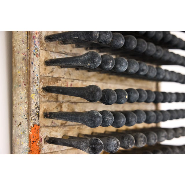 Vintage Industrial Balloon Mold, Repurposed as Rustic Wall Art For Sale - Image 11 of 15