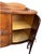 Wood Antique Quarter Sawn Oak Buffet Sideboard With Curved Doors, C. 1928–1933 For Sale - Image 7 of 12
