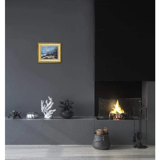 2020s Golden Gate Bridge Modern Impressionist Oil Painting For Sale - Image 5 of 12