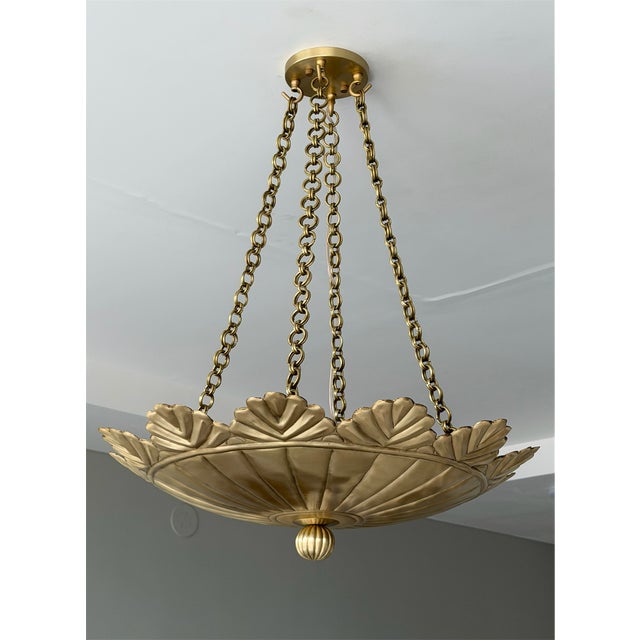 Metal Unique Design Brass Pendant Light Fixture For Sale - Image 7 of 13