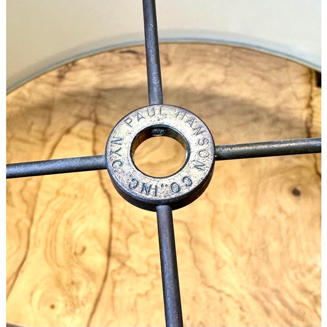 Vintage Paul Hanson Neoclassical Candelabra Table Lamp For Sale In New York - Image 6 of 12