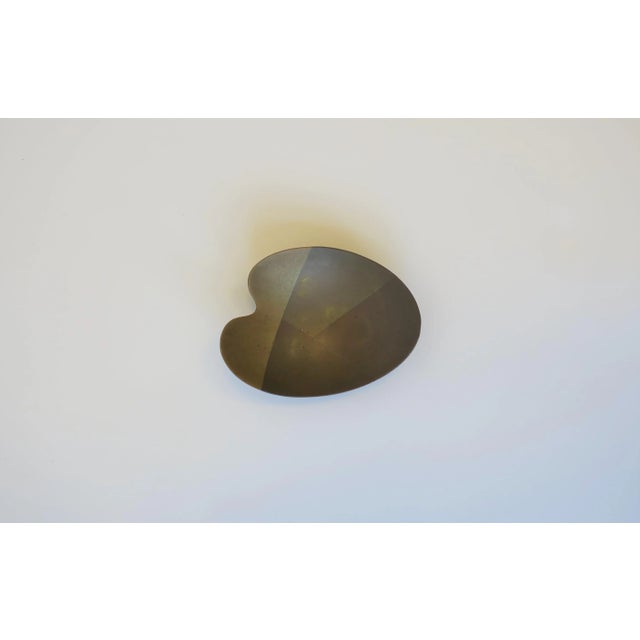 Mid-Century Modern Mexican Modern Brass Copper Metals Dish For Sale - Image 3 of 10