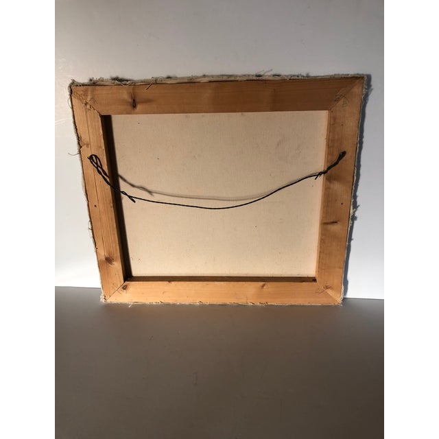 Vintage Hand Painted Oil on Canvas of a Horse in the Style of Katie Jo For Sale In Tampa - Image 6 of 6