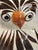 Vintage Hand Painted Ceramic Owl For Sale In San Francisco - Image 6 of 10