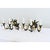 Vintage Italian Tole Floral Wall Sconces - a Pair For Sale - Image 4 of 11