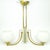 Art Nouveau Chandelier, Poland, 1970s For Sale - Image 3 of 10