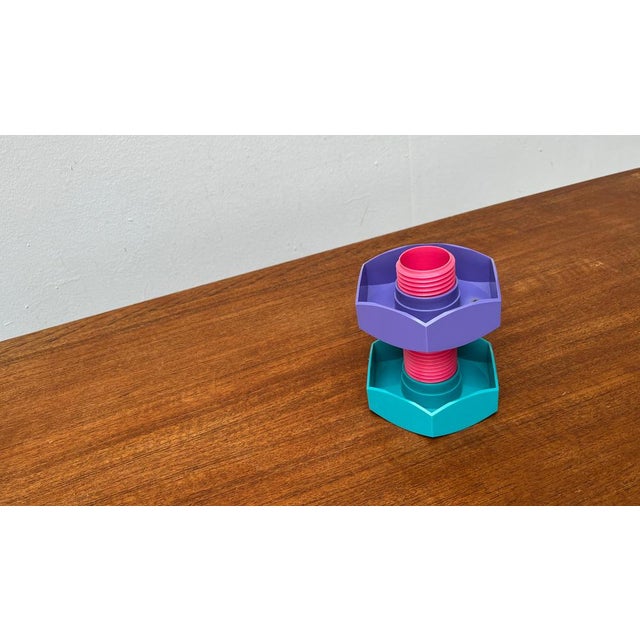 Green Postmodern Screw and Nut Ashtray or Bowl, 1980s For Sale - Image 8 of 18