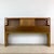 This mid-century modern full-size walnut headboard offers a clean, functional, and quietly architectural design that...