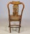 Stone Four Antique Chinese Dining Chairs With Marble Inlay For Sale - Image 7 of 8