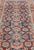 Antique Persian Tabriz Gallery Rug With Large Scale Florals in Medium Blue Field For Sale - Image 4 of 14