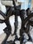 S. Lecon Circa 1990 Neoclassical Cast Metal Patio Dining Set, 42 Inches For Sale - Image 15 of 18
