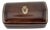 Vintage Italian Leather Trinket Box For Sale